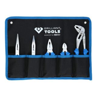 Brilliant Tools Tangenset, 5-dlg