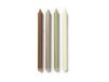 Ferm Living Bougies Pure, Lot de 4 Botanic blend