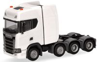 Herpa Scania CS 20 HD 4a. (8x4) Zwaartransport, Wit