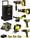 STANLEY FatMax V20 STANLEY FatMax Set SVK702 (SFMCH900 + SFMCG400 + SFMCD711 + SFMCF800 + SFMCS500 + SFMCS600 + SFMCS300 + 3x 2,0Ah accu's + oplader + transportkoffer)