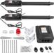Vevor Double Swing Gate Opener, Automatic Gate Opener, Up to 300 kg and 2.74 m Long, 50 W AC-Powered Automatic Gate With Complete Push/Pull-To-Open Remote Control Kit