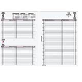 bind B550325 Kalender 2025, DIN A5, agendavulling, dagkalender, 1 dag, 1 pagina