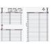 bind B550325 Kalender 2025, DIN A5, agendavulling, dagkalender, 1 dag, 1 pagina