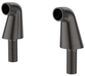 Essebagno raccords de douche et de baignoire, anthracite