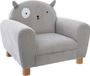 Atmosphera Fauteuil enfant chat gris