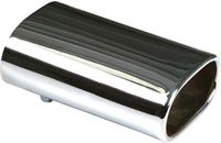 AutoStyle Uitlaatsierstuk Rvs Rechthoekig 50-60 Mm 21 Cm Chroom