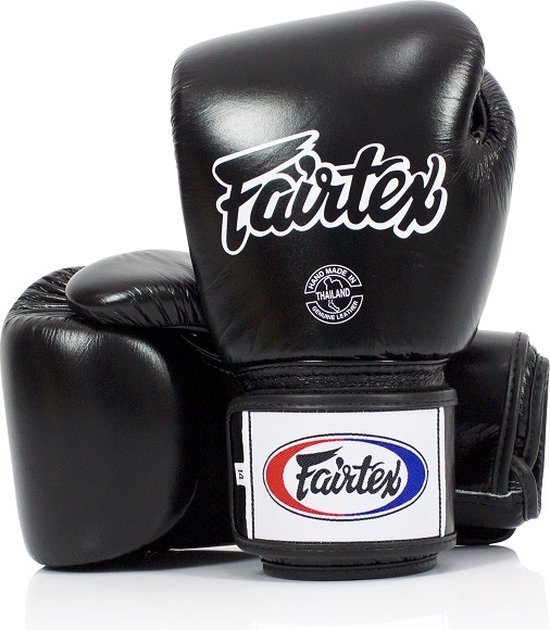 FAIRTEX (kick)bokshandschoenen Tight Fit Zwart 16oz