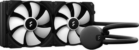 Fractal Design Lumen S28 v2 RGB Processor Alles-in-één vloeistofkoeler 14 cm Zwart