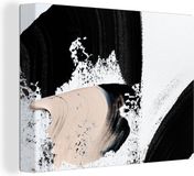 OneMillionCanvasses Canvas Schilderij Abstract Design 40x30 cm - Wanddecoratie