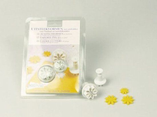 Patisse Uitsteekvormen met uitdrukker bloem - 8712187020444