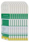 Elzusha - Étiquette d'échafaudage - Signes de sécurité - PVC durable - 10 pièces - Étanche - Convient pour chantier - Avertissement technique