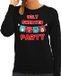 Bellatio Decorations Shoppartners Bv Ugly sweater party Kerstsweater / kersttrui zwart voor dames - Kerstkleding / Christmas outfit S
