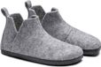 Birkenstock Andermatt Shearling WZ Narrow Pantoufles - Gris Clair - Taille 37