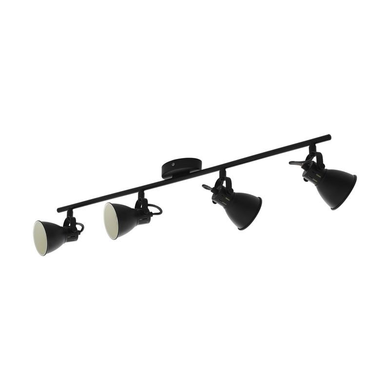 EGLO Spotlamp Seras 4-lichts Zwart 98408