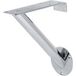 Häfele Console de bar acier Support rond pour montage mural aspect inox hauteur 220 mm