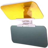 Omgoods - Pare-soleil anti-reflets 2-en-1 pour voiture
