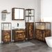 Maison Exclusive - Ensemble de meubles de salle de bain, 5 pièces, marron, 76,5 x 35 x 95 cm