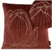 Eurofirany Decoratieve Kussenhoes Velours Blink19 45x45 - Baksteenrood