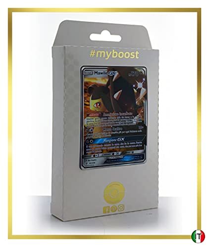 my-booster Mawile-GX 141/236 - #myboost X Sole E Luna 11 Sintonia Mentale - Doos met 10 Pokemon Italiaanse kaarten