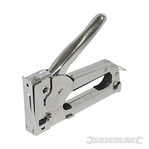 Silverline 4 - 8 mm Stalen nietmachine tacker