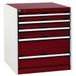 Bott Werkplaatskast met laden cubio SL-667-5.1