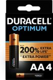 Duracell Optimum 200% 4xAA - 16 stuks