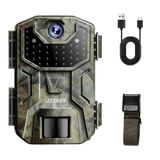 iZEEKER Wildcamera, 32MP HD Wildcamera met 940nm IR LED No Glow Onzichtbaar, Nachtelijke Wildcamera, Waterdicht IP66 voor Faunaobservatie en Binnenshuis Beveiligingsbewaking