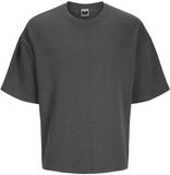 JACK&JONES JCOINTERLUDE FABRIC TEE SS CREW NECK Jongens T-shirts Grijs