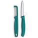 Victorinox Swiss Classic schilmesjeset met dunschiller, voor groenten en fruit, 2-delig, extra scherp lemmet, groen
