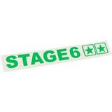 Stage6 Autocollant tracé Stage6 110x33mm vert