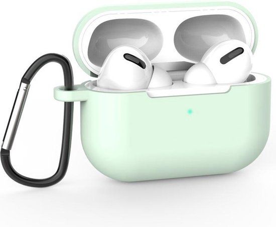 CHPN AirPods Pro Case - Silicone Protective Cover - Mint Green