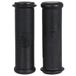 cyclingcolors Handgreep voor motorfiets, 123 mm, diameter 21 mm, rubber, stuur compatibel met Vespa 50 LR 125 VMA VNB 1 2 150 VBA, zwart