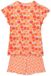 Boboli 483072 Pyjama à manches courtes Orange 10 ans Fille