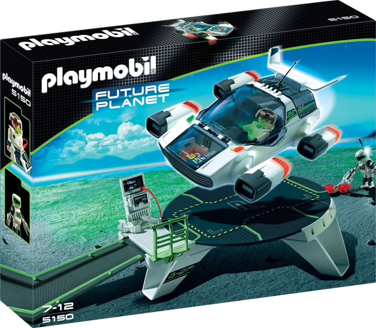 playmobil E-rangers Turbojet met Lanceringsplatform - 5150