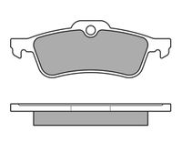 MEYLE Bremsbelagsatz, Scheibenbremse 0252371616 Hinterachse | Compatibel met: MINI MINI, Cabriolet