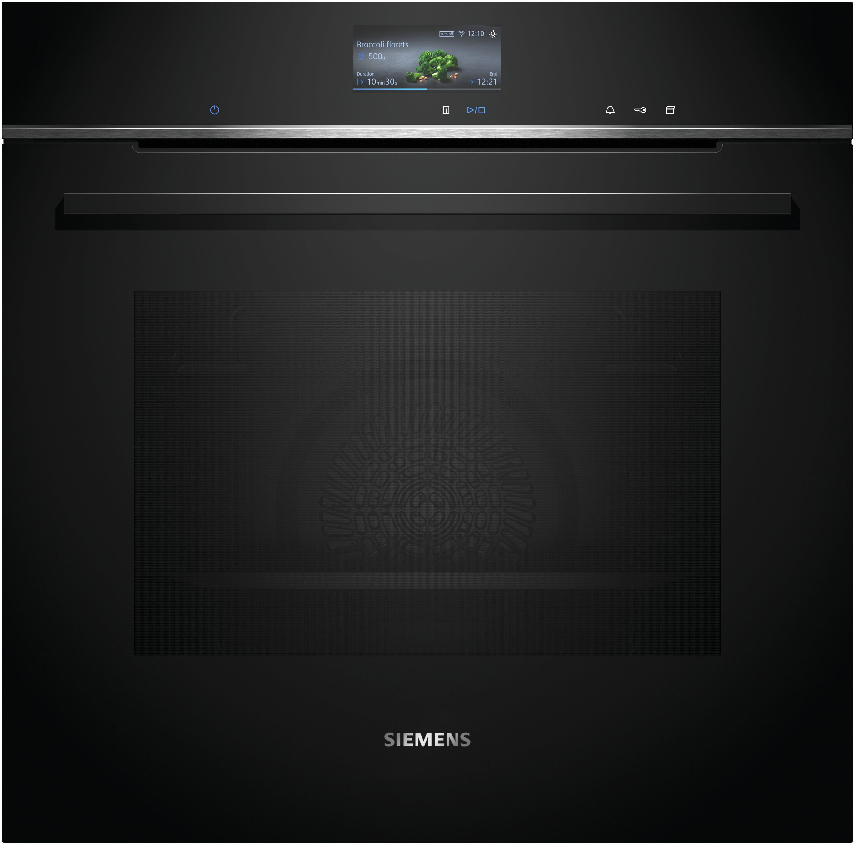 Siemens HS736G1B2 – 60 cm Inbouw Combi-Stoomoven – 71 L – Zwart – fullSteam Plus – Home Connect
