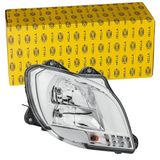 HELLA 1ED 010 116-521 Halogeen/FF-Koplamp - ECE - voor rechtsrijdend verkeer - Rechts voor
