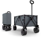 KinderKraft ROLLSTER Opvouwbare Bolderkar - Grijs