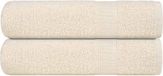 vidaXL Douchehanddoeken FROGN 2 st 70x140 cm 360 g/m² crème