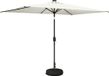 vidaXL Stokparasol Crèmekleurig