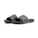 PUMA Unisex Leadcat 2.0 Douche Slide Sandaal, Moody Gray-Lime Squeeze, 9 UK