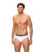 Abanderado slip en coton élastique pour homme avec ceinture extra douce A077H, Blanc.