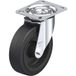 Blickle LE-POEV 125R Zwenkwiel Wieldiameter: 125 mm Draagvermogen (max.): 150 kg 1 stuk(s)