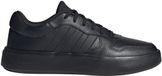 adidas Litecourt Hommes Chaussures Noir Cuir Taille 39 1/3