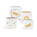 BEBE DOUCEUR Set van 4 uitschuifdozen 13/11,5/10/9 cm Fantasy Garden