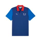 PUMA Functioneel shirt 'Bmw M Motorsport Essentials' blauw / royal blue/koningsblauw / rood / wit