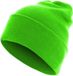 urban classics MSTRDS Beanie Basic Flap Long Version neongreen one size