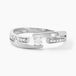 Elisa Bague solitaire en or blanc et diamant