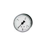 RIEGLER 101840-218 standaard manometer, plaatstaal, G 1/4 achter, 0-16,0 bar, Ø 63, 1 st.