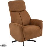 LABEL51 Helsinki Fauteuil - Bruin - Stof